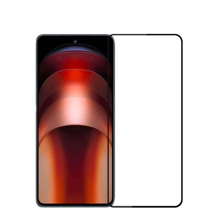 Pour vivo iQOO Neo9 / Neo9 Pro MOFI Film en Verre Trempé 9H 2.5D Plein Écran (Noir)