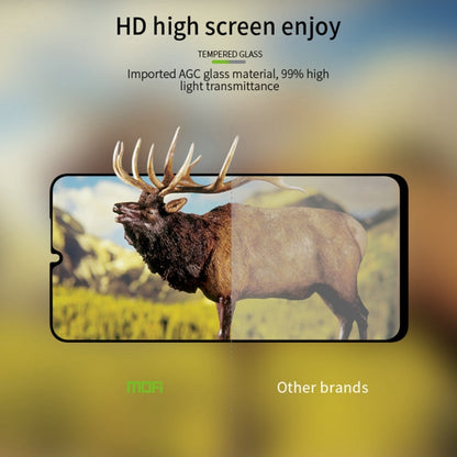 For vivo G2 MOFI 9H 2.5D Full Screen Tempered Glass Film(Black)
