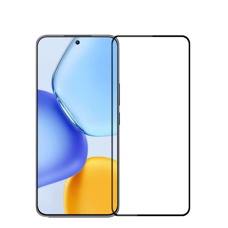 Pour Honor X60 GT MOFI Film en Verre Trempé 9H 2.5D Couverture Intégrale (Noir)