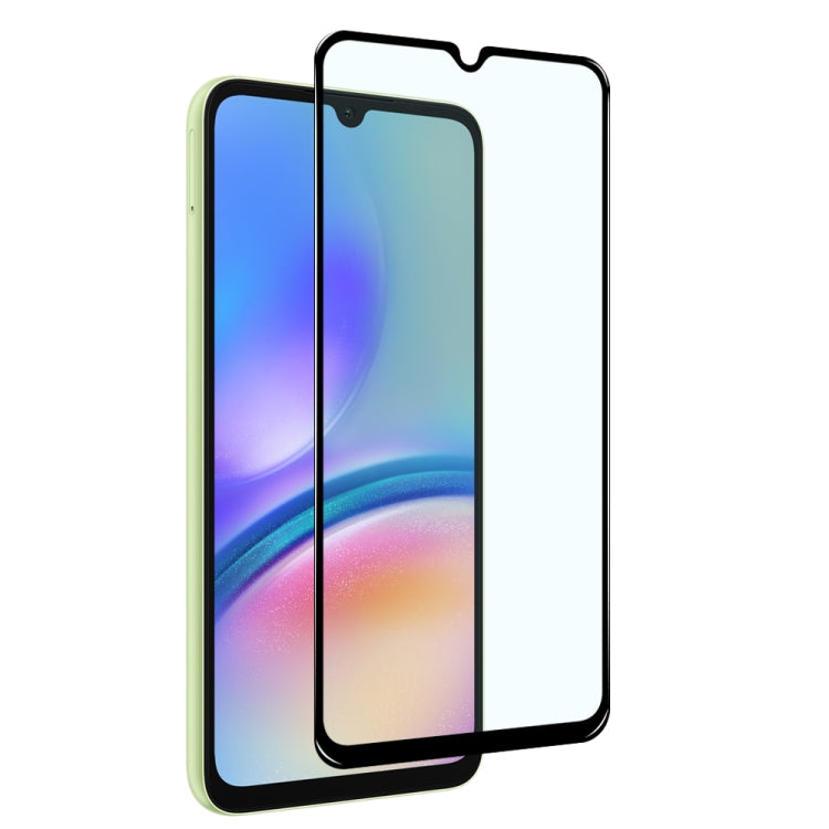 For Samsung Galaxy A05 4G / A05s 4G NORTHJO A++ Screen Protector Full Glue Silk Printing Tempered Glass Film(Black)