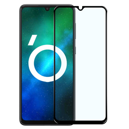 For Samsung Galaxy A14 4G/5G NORTHJO A++ Screen Protector Full Glue Silk Printing Tempered Glass Film(Black)