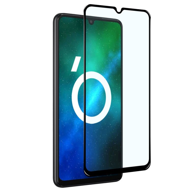 For Samsung Galaxy A34 5G NORTHJO A++ Screen Protector Full Glue Silk Printing Tempered Glass Film(Black)