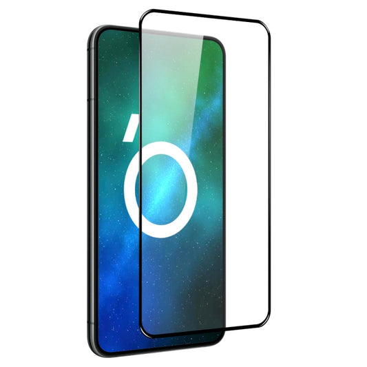 For Samsung Galaxy A54 5G NORTHJO A++ Screen Protector Full Glue Silk Printing Tempered Glass Film(Black)