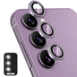 For Samsung Galaxy A55 ENKAY Hat-Prince 9H Rear Camera Lens Aluminium Alloy Tempered Glass Film(Purple)