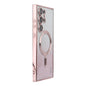 For Samsung Galaxy S23 Ultra 5G ENKAY Hat-Prince Magnetic Glitter Plated TPU Phone Case with Lens Film(Pink)