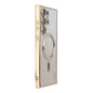 For Samsung Galaxy S23 Ultra 5G ENKAY Hat-Prince Magnetic Glitter Plated TPU Phone Case with Lens Film(Golden)