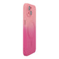 For iPhone 15 ENKAY Hat-Prince MagSafe Rainbow Gradient Silicone Phone Case with Lens Film(Pink Rose)