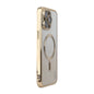 Pour iPhone 14 Pro Coque de téléphone antichoc plaquée paillettes magnétiques ENKAY Hat-Prince avec film pour objectif (doré)