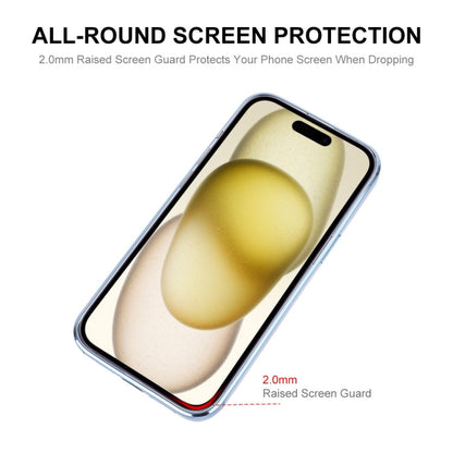 For iPhone 14 Plus ENKAY Hat-Prince Magnetic Glitter Plated Shockproof Phone Case with Lens Film(Silver)
