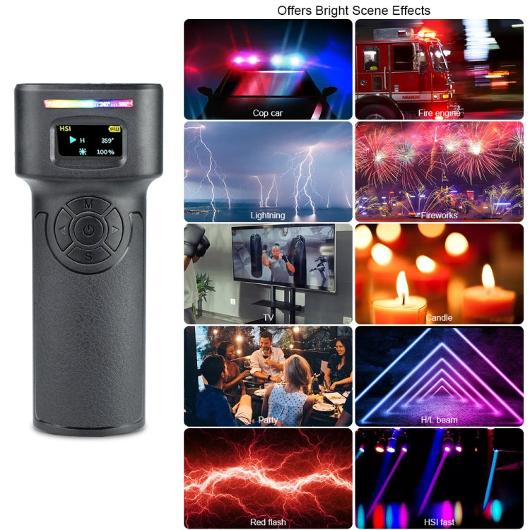 VLOGLITE W270RGB Live Streaming E-Sports Handheld Fill Light LED Studio Light(US Plug)