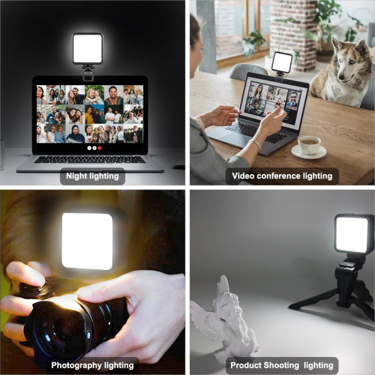 VLOGLITE W49S Mini Anneau Lumineux de Beauté à Luminosité Réglable pour Vidéo, Photographie et Diffusion en Direct