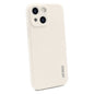 Pour iPhone 15 Coque de téléphone antichoc souple en silicone liquide ENKAY (Beige)