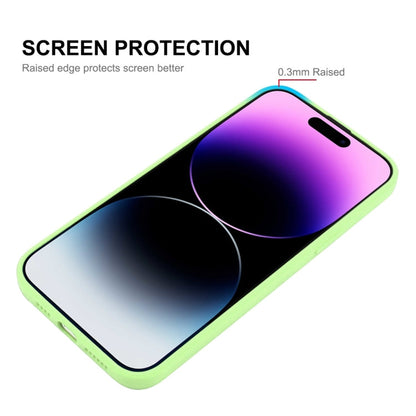 For iPhone 15 Pro ENKAY Liquid Silicone Soft Shockproof Phone Case(Pink)