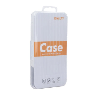 For iPhone 15 Plus ENKAY Liquid Silicone Soft Shockproof Phone Case(Black)