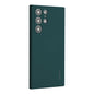 For Samsung Galaxy S24 Ultra 5G ENKAY Liquid Silicone Soft Shockproof Phone Case(Dark Green)