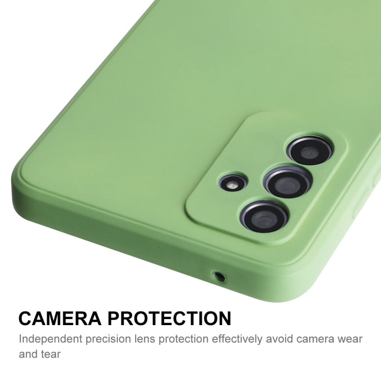 For Samsung Galaxy A35 ENKAY Liquid Silicone Soft Shockproof Phone Case(Black)