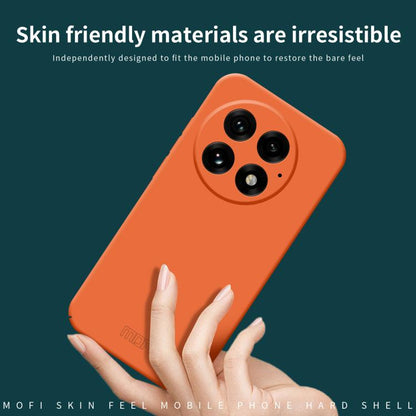 For OnePlus 13 MOFI Qin Series Skin Feel All-inclusive PC Phone Case(Black)