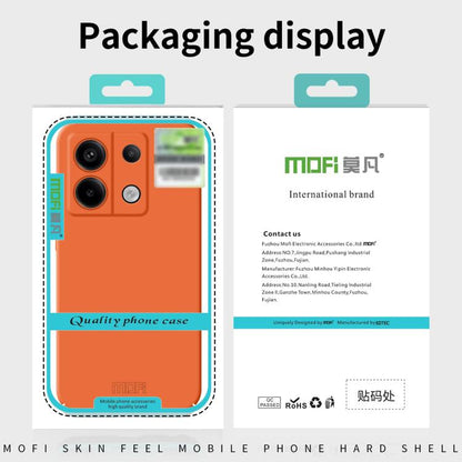 For OnePlus 13 MOFI Qin Series Skin Feel All-inclusive PC Phone Case(Black)