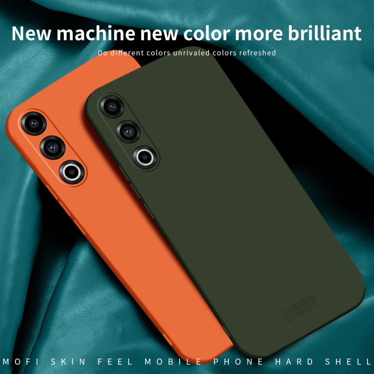 Pour Meizu 21 Coque de Téléphone PC Tout Compris de la Série MOFI Qin Sensation Peau (Rose)