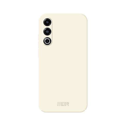 Pour Meizu 21 Coque de téléphone tout compris en PC MOFI série Qin (Beige)