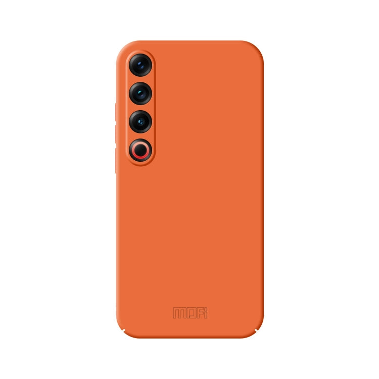 For Meizu 21 Pro MOFI Qin Series Skin Feel All-inclusive PC Phone Case(Orange)