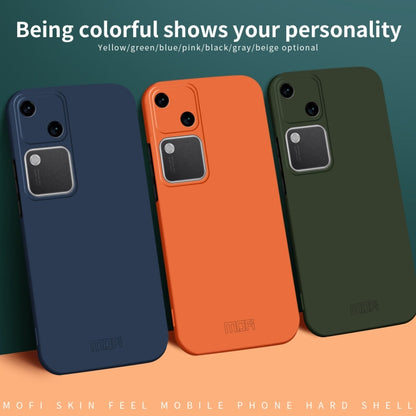 For vivo S18 MOFI Qin Series Skin Feel All-inclusive PC Phone Case(Blue)