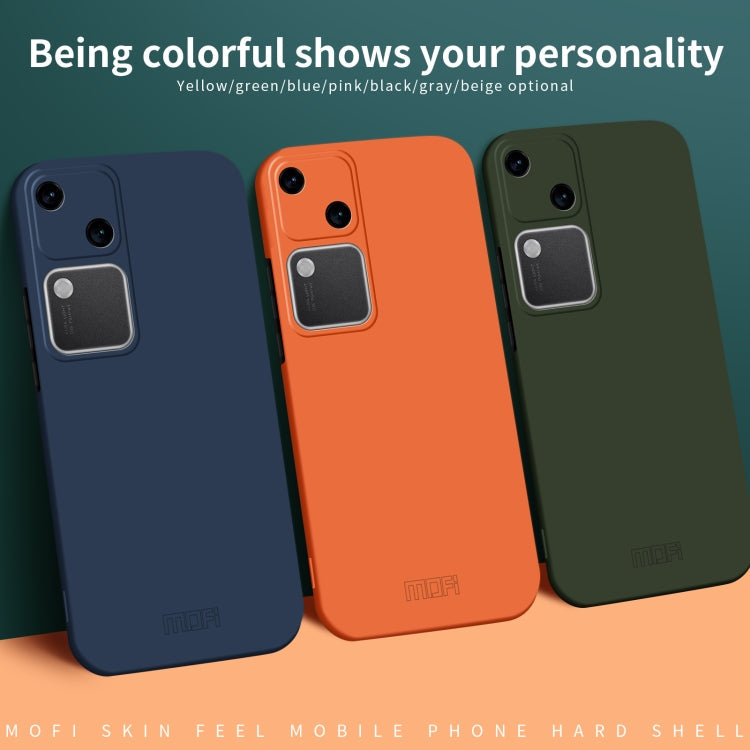 For vivo S18 MOFI Qin Series Skin Feel All-inclusive PC Phone Case(Gray)