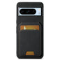 For Google Pixel 8 Pro Suteni H02 Litchi Leather Card Wallet Stand Back Phone Case(Black)