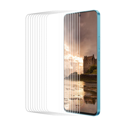 Pour Huawei nova 12 Lite 10 films en verre trempé ENKAY 9H à grand bord incurvé en aluminium-silicium