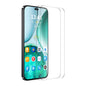 For Honor 400 Lite Global 2pcs ENKAY 9H Big Arc Edge High Aluminum-silicon Tempered Glass Film