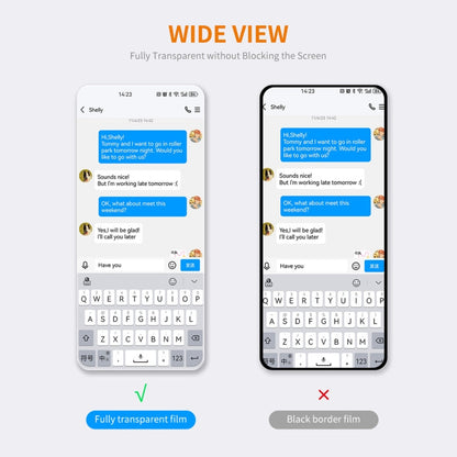 For vivo Y100 IDN ENKAY 9H Big Arc Edge High Aluminum-silicon Tempered Glass Film