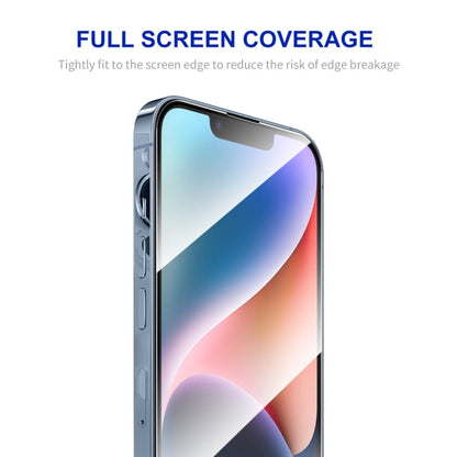 For iPhone 14 Plus ENKAY Easy Install High Alumina Silicon Full Glass Film