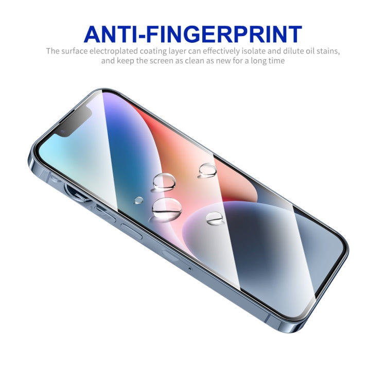 For iPhone 14 Plus ENKAY Easy Install High Alumina Silicon Full Glass Film