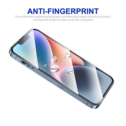 For iPhone 14 Plus ENKAY Easy Install High Alumina Silicon Full Glass Film