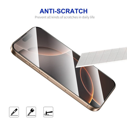 For iPhone 16 Pro ENKAY Easy Install High Alumina Silicon Full Glass Film