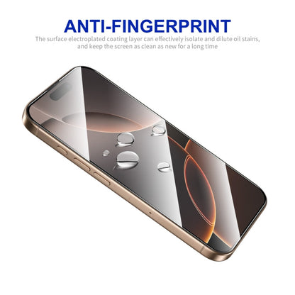 For iPhone 16 Pro ENKAY Easy Install High Alumina Silicon Full Glass Film