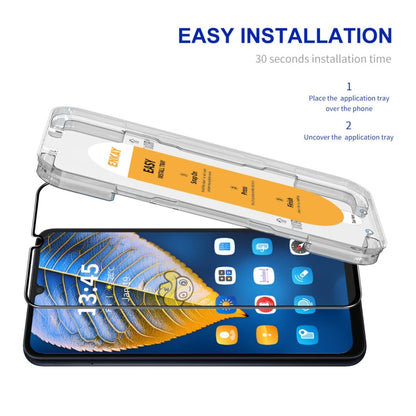 For Samsung Galaxy M32 4G / M22 ENKAY Easy Install High Alumina Silicon Full Glass Film