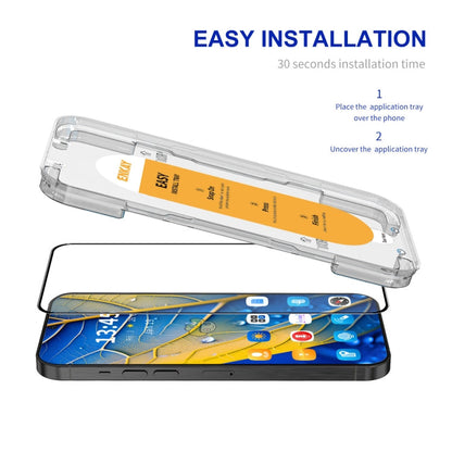 For Redmi Note 12T Pro / Note 11T Pro ENKAY Easy Install High Alumina Silicon Full Glass Film
