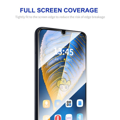 Film de protection en verre trempé ENKAY Easy Install en silicone à haute teneur en alumine pour Honor Play7T