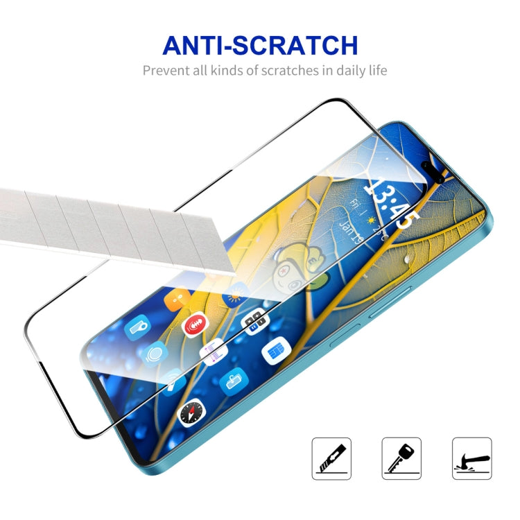 For Honor X60i ENKAY Easy Install High Alumina Silicon Full Glass Film
