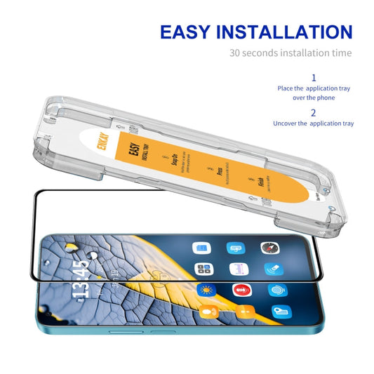 For OPPO K9 / K9 Pro ENKAY Easy Install High Alumina Silicon Full Glass Film