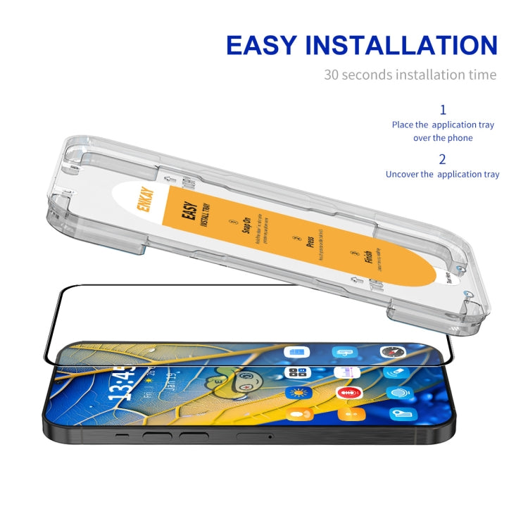 For vivo iQOO 11 / 11s / 12 ENKAY Easy Install High Alumina Silicon Full Glass Film