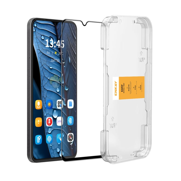 Pour vivo Y28 / G2 ENKAY Film de protection en verre trempé haute alumine à installation facile