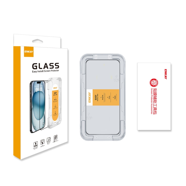 For vivo iQOO 11 / 11s / 12 ENKAY Easy Install High Alumina Silicon Full Glass Film