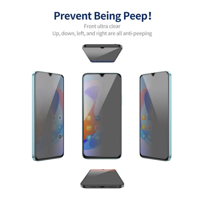 For Samsung Galaxy A24 5G ENKAY Hat-Prince 360 Degree Anti-peeping Privacy Full Screen Tempered Glass Film