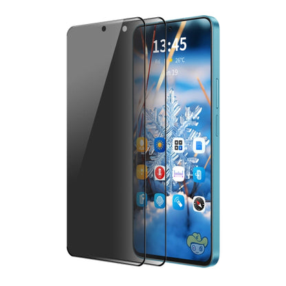Pour Samsung Galaxy A34 5G 2 pièces ENKAY Hat-Prince Film en verre trempé anti-espion 360 degrés à couverture complète