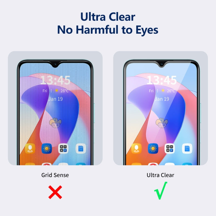 For Samsung Galaxy A24 5G 2pcs ENKAY Hat-Prince 360 Degree Anti-peeping Privacy Full Screen Tempered Glass Film