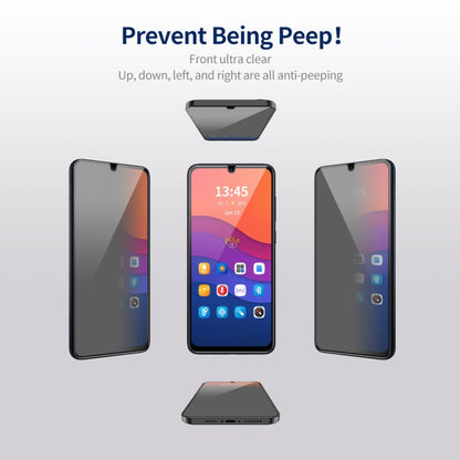 For Samsung Galaxy A15 4G / 5G 5pcs ENKAY Hat-Prince 360 Degree Anti-peeping Privacy Full Screen Tempered Glass Film