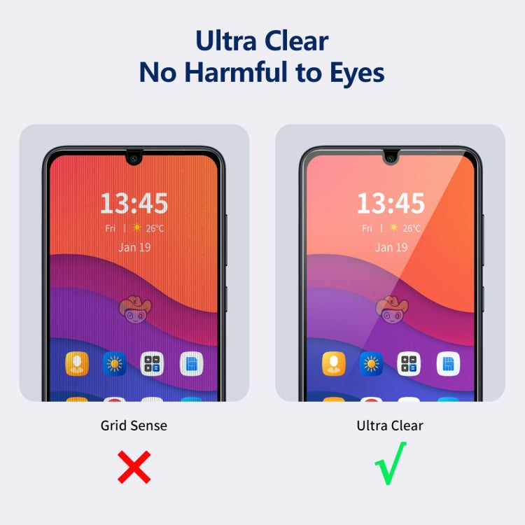 For Samsung Galaxy A15 4G / 5G 5pcs ENKAY Hat-Prince 360 Degree Anti-peeping Privacy Full Screen Tempered Glass Film