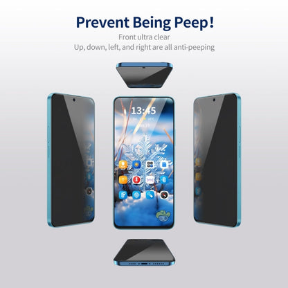 For Samsung Galaxy A54 5G 5pcs ENKAY Hat-Prince 360 Degree Anti-peeping Privacy Full Screen Tempered Glass Film